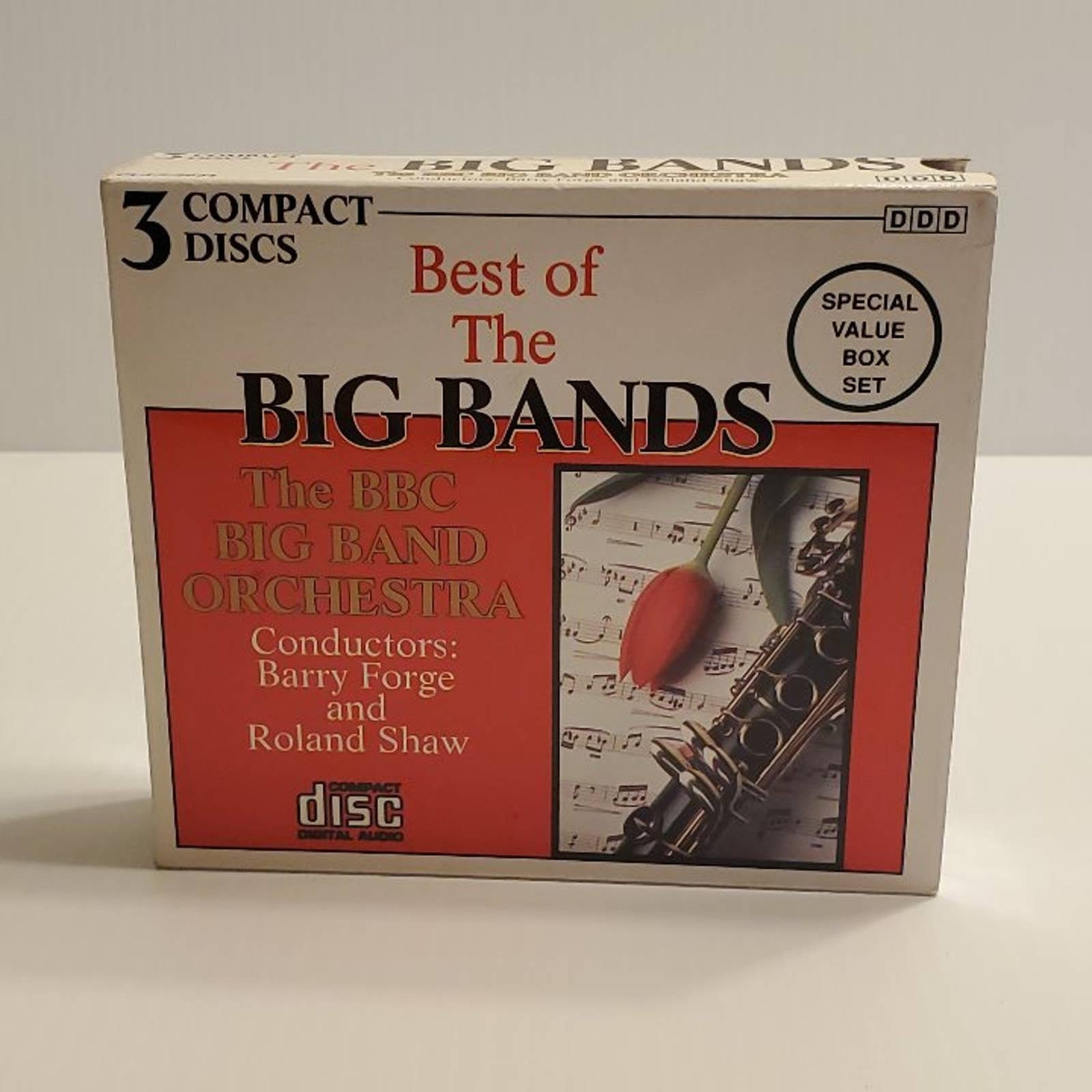 Original Vintage 1991 best of the big bands BBC Orchestra 3 CD Set