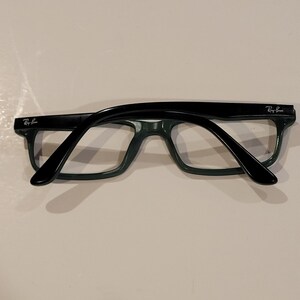 Ray-Ban RB5277 5227 Rectangular Eyeglasses Frames Black Green 52-17-140 image 2