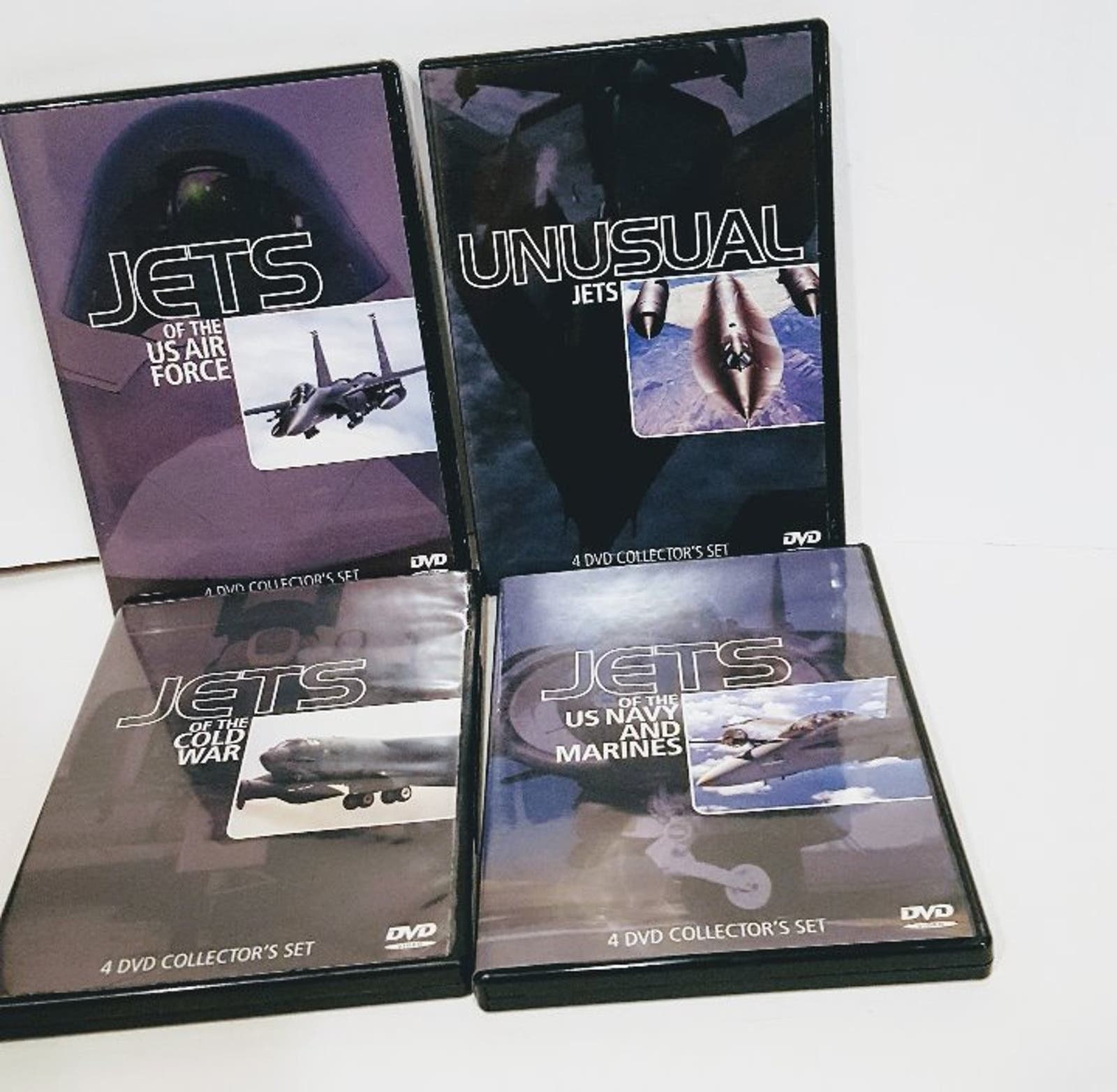 America's Fighting Jets 4 Dvd's Air Force, Navy & Marines,cold War