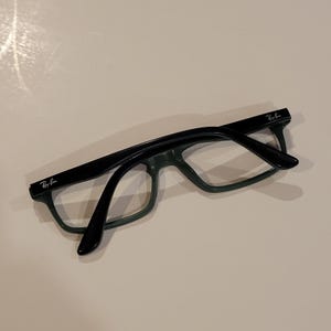 Ray-Ban RB5277 5227 Rectangular Eyeglasses Frames Black Green 52-17-140 image 6