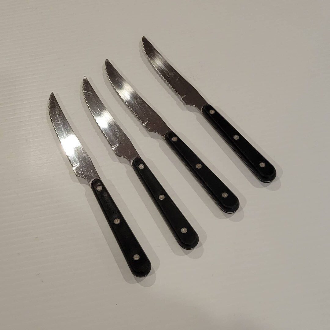 Set of 4 four J.A. Henckels Eversharp Pro Steak 8.75 Knives Etsy