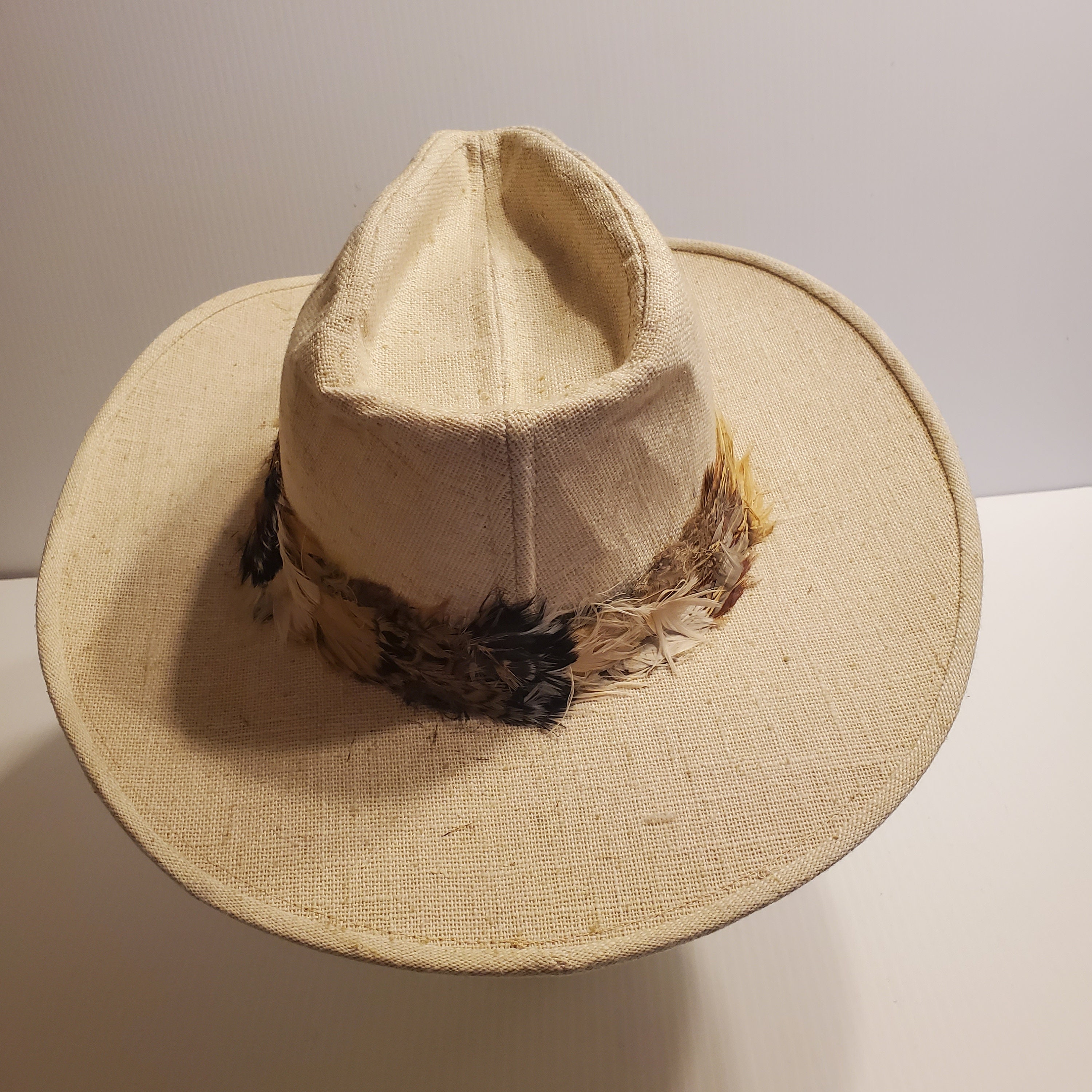 Chapeau De Cowboy Resistol 100X En Castor - Taille 7 1/8 Argenté Rare