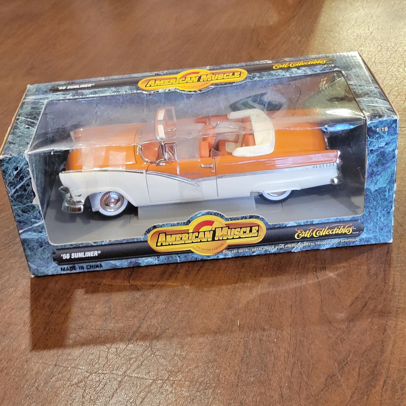 1956フォードサンライナー　コンバーチブル 1/18 ERTL アーテル 1956フォードサンライナー コンバーチブル 1/18 ERTL アーテル