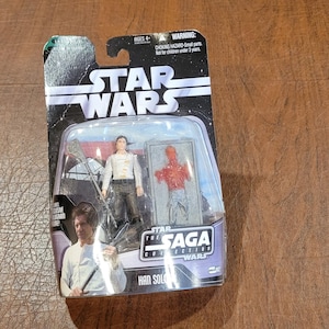Star Wars Saga Collection Han Solo Carbonite Ultimate Galactic Hunt New sealed