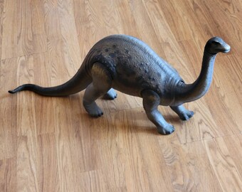 Vintage 1989 Brontosaurus Diplodocus Dino Riders Tyco Toys Action Figure