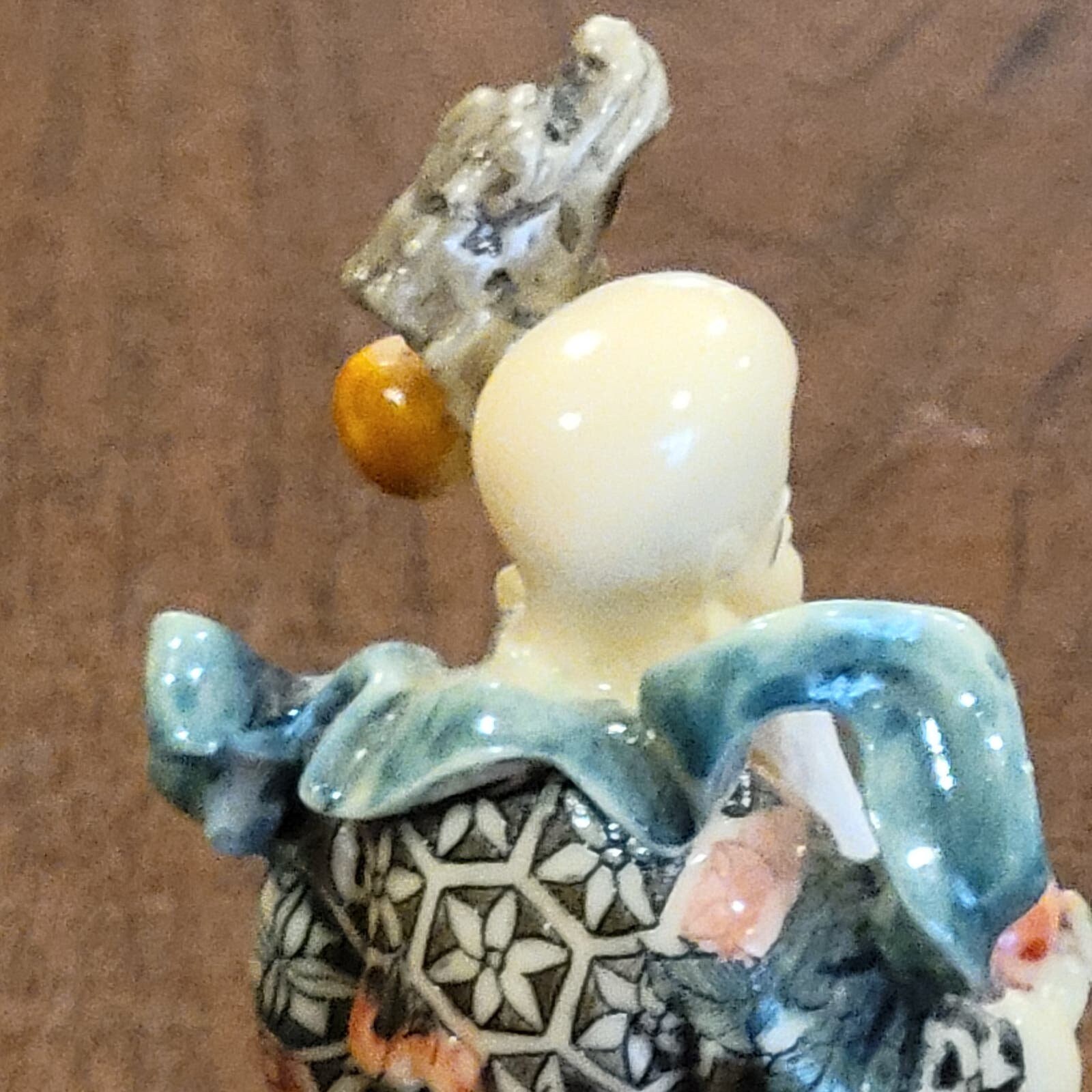 ヴィンテージ 中国の老賢者と子供の置物 手描き 高さ4.75インチ - Etsy