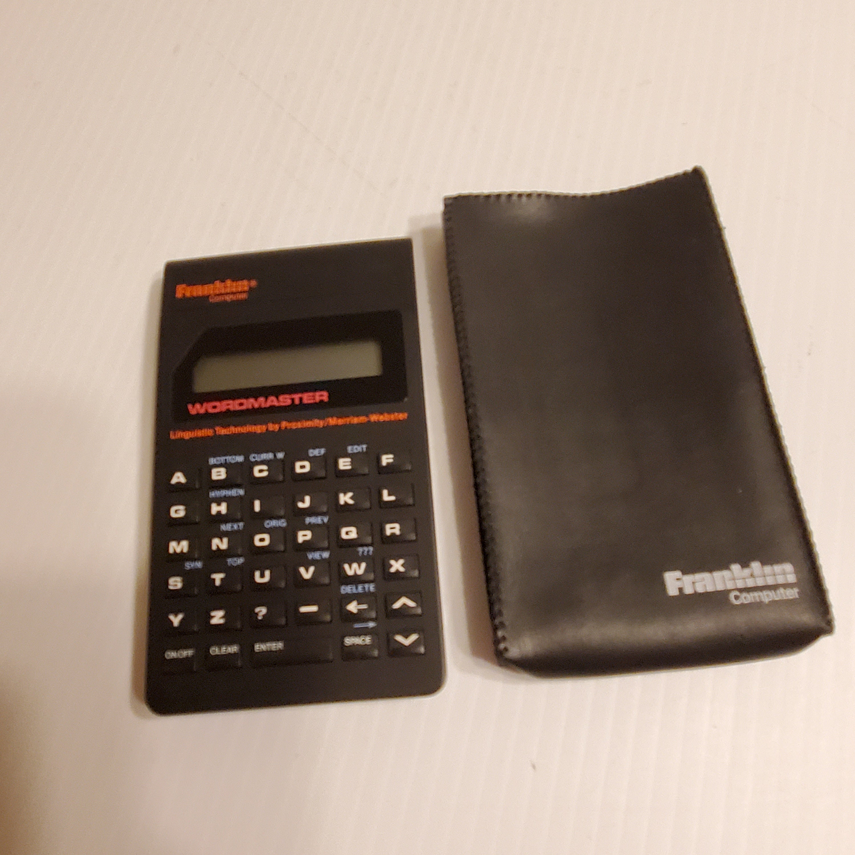 Vintage 1988 Franklin Wordmaster WM1200. Comes with case Etsy