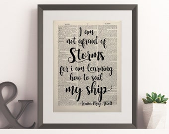 Not afraid of storms | Etsy
