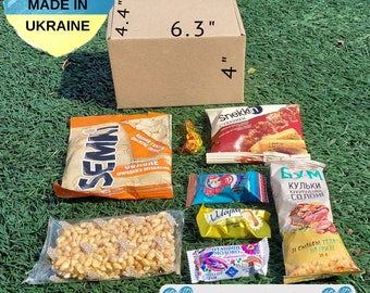 Oekraïense Snackbox Exotische lekkernijen Snacks uit Oekraïne (minstens 15 oz.)