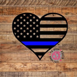 Police Wife Svg, Back the Blue Heart SVG, Back The Blue Svg,Police Officer Svg, Blue Lives Matter SVG, Thin Blue Line Heart SVG, Blue Line