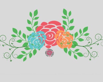 Download Floral garland svg | Etsy