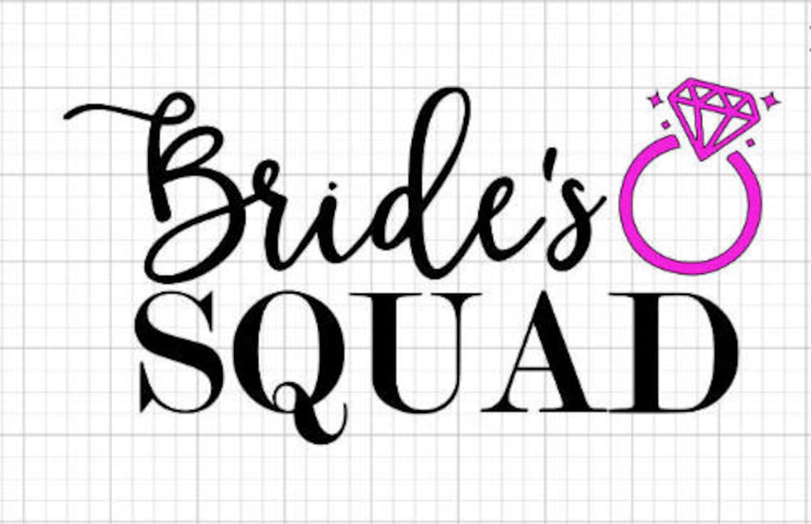 bride squad sliders