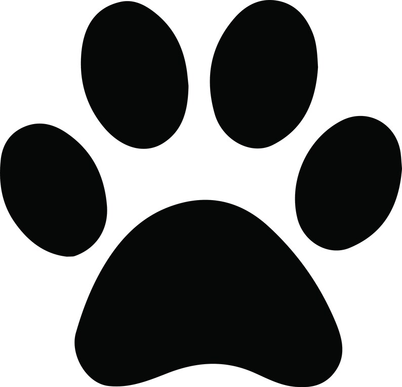 Download Dog Paw Print SVG cutting file for Cricut and Silhouette ...