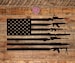 American Flag made with Guns SVG, gun flag svg, flag gun svg, patriot svg, american flag svg, guns svg, gunflag svg, rifle flag svg, png 