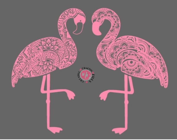 Download Mandala Flamingo svg Flamingo svg Flamingo dxf eps png | Etsy