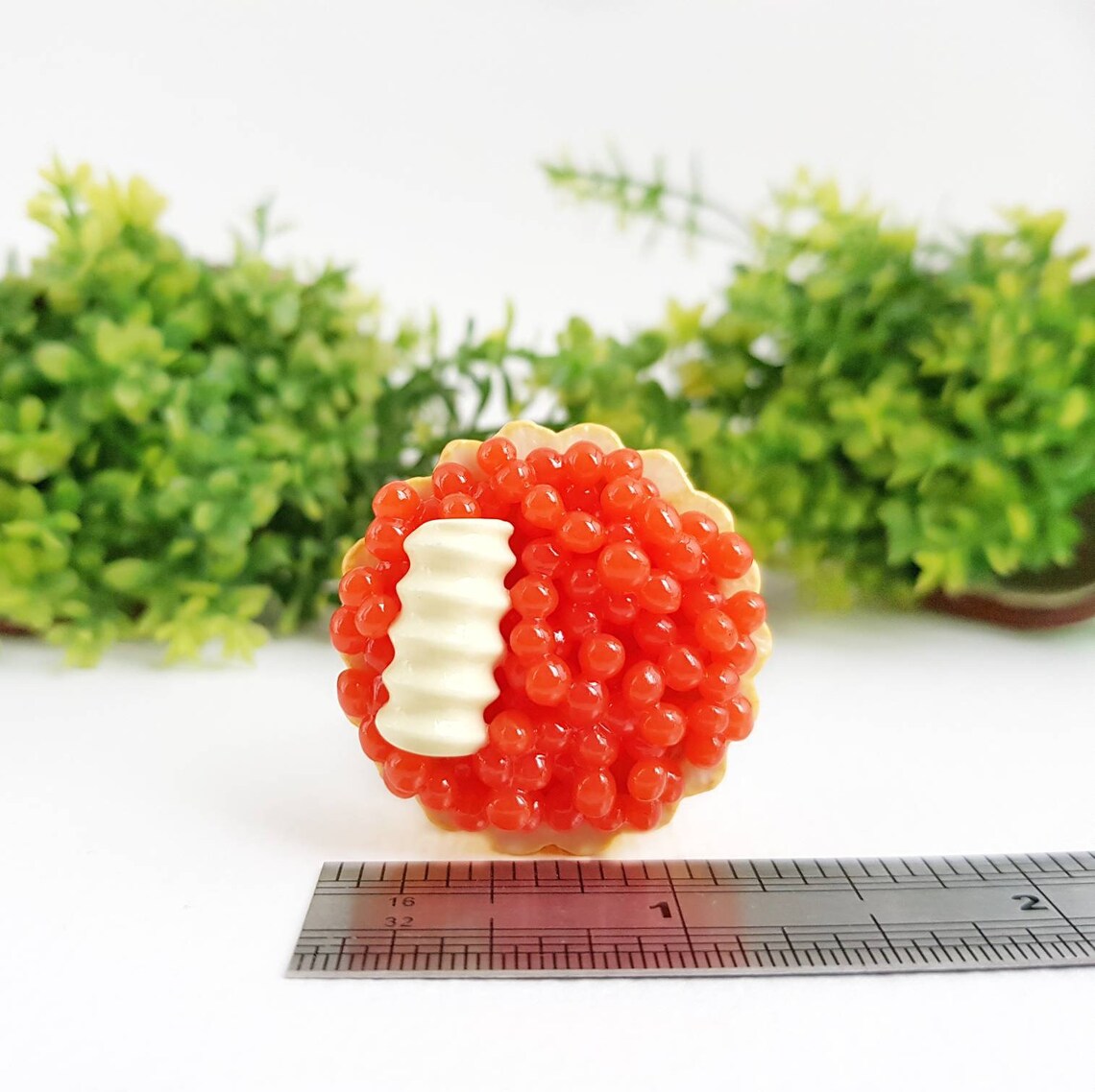 Miniature food Fridge of polymer clay Tartlet Etsy