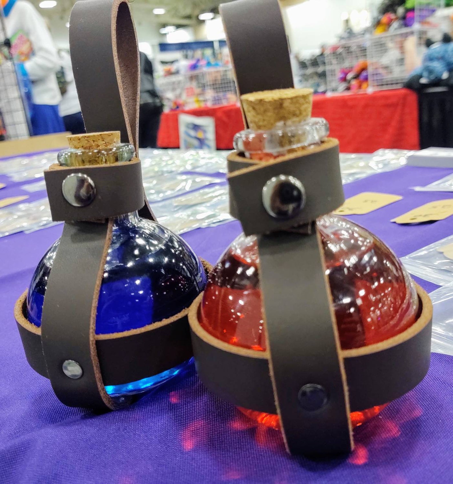 Handmade Leather Potion Bottle Holder with Potion Etsy