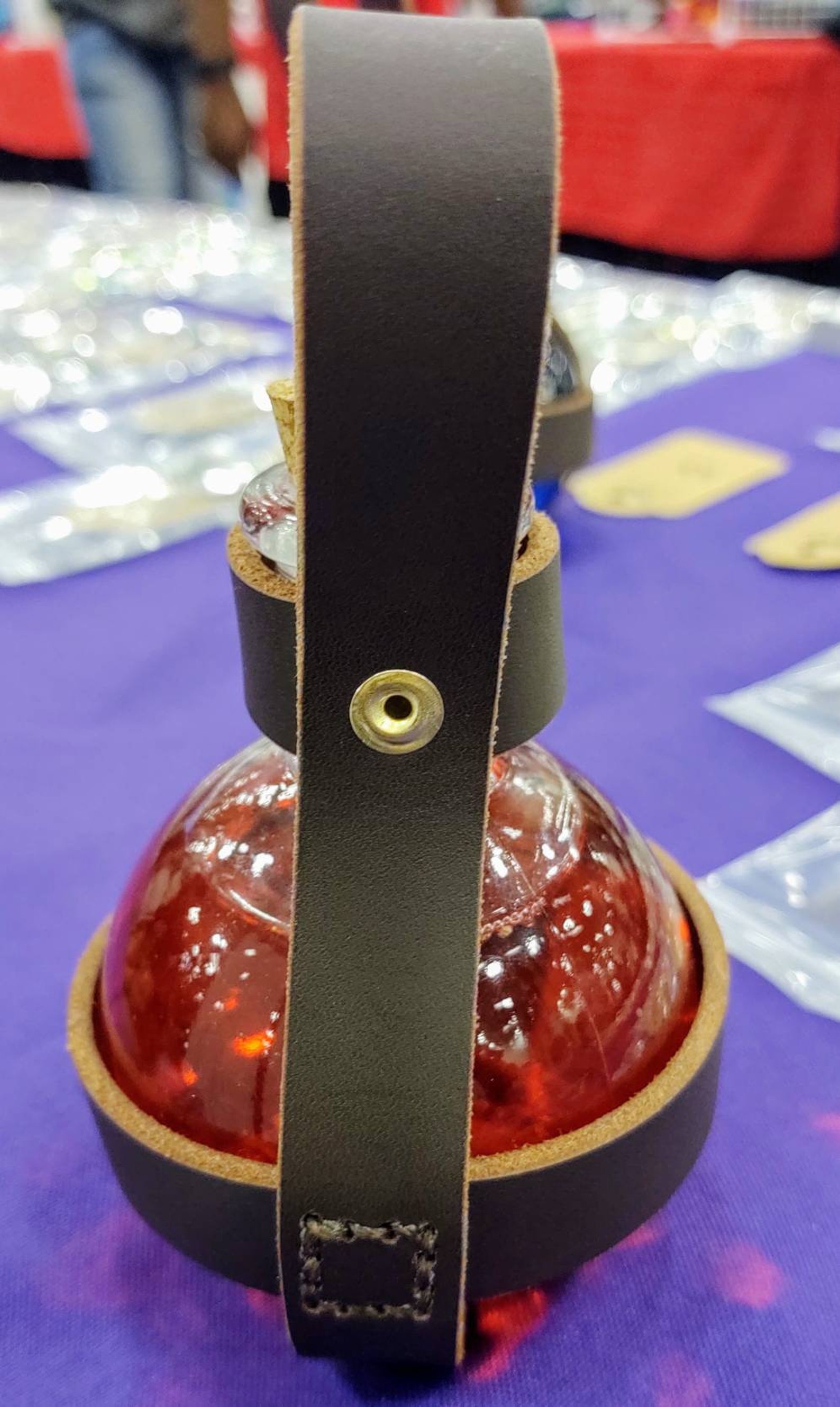 Handmade Leather Potion Bottle Holder with Potion Etsy