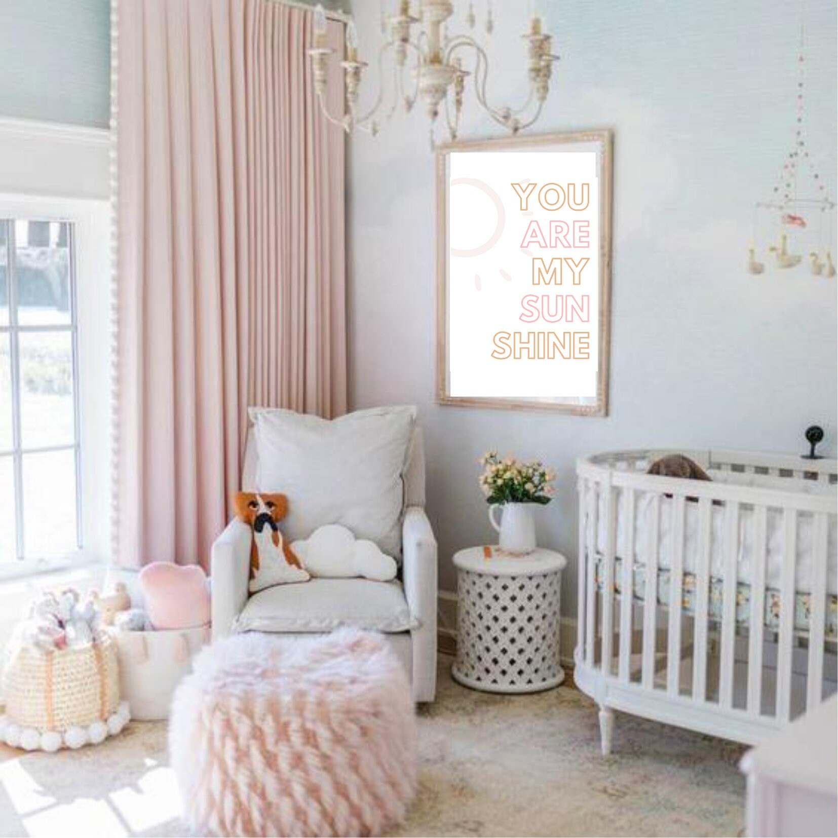 You Are My Sunshine Nursery Printable, NEUTRAL, 8.5 X 11 Inches ...
