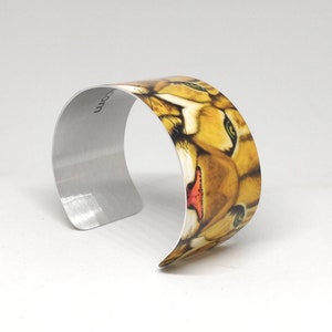 Cuff Bracelet, Cherokee Panther Clan, Native American, Sublimated, Lightweight Aluminum image 3