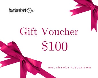 PRINTABLE One Hundred Dollar Gift Card