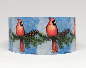 Cuff Bracelet, Totsuwa, Cardinal adjustable, lightweight aluminum, sublimated, printed