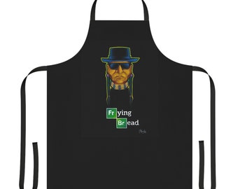 Apron with "Walter Red;Frying Bread" Image