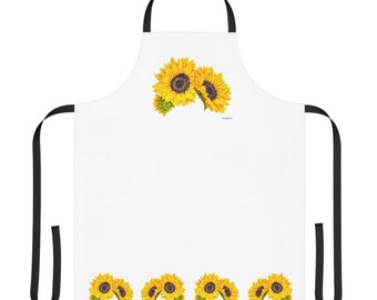 Apron with Sunflowers