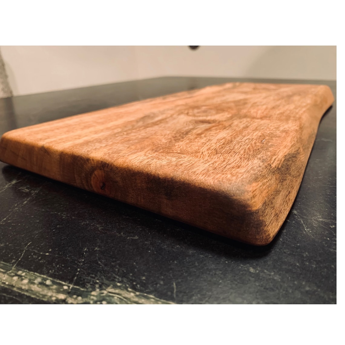 Mango Wood Cutting/cheese Board 19 Long Etsy