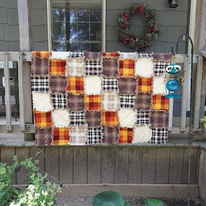 Rag Quilt - Throw Size