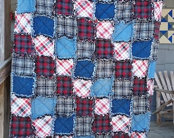 Plaid Rag Quilt