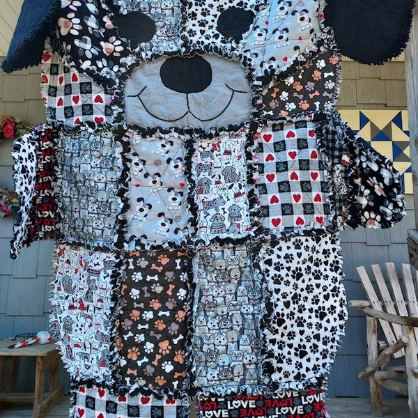 Puppy Rag Quilt