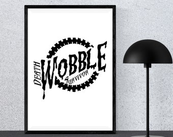 Death Wobble Survivor Decal