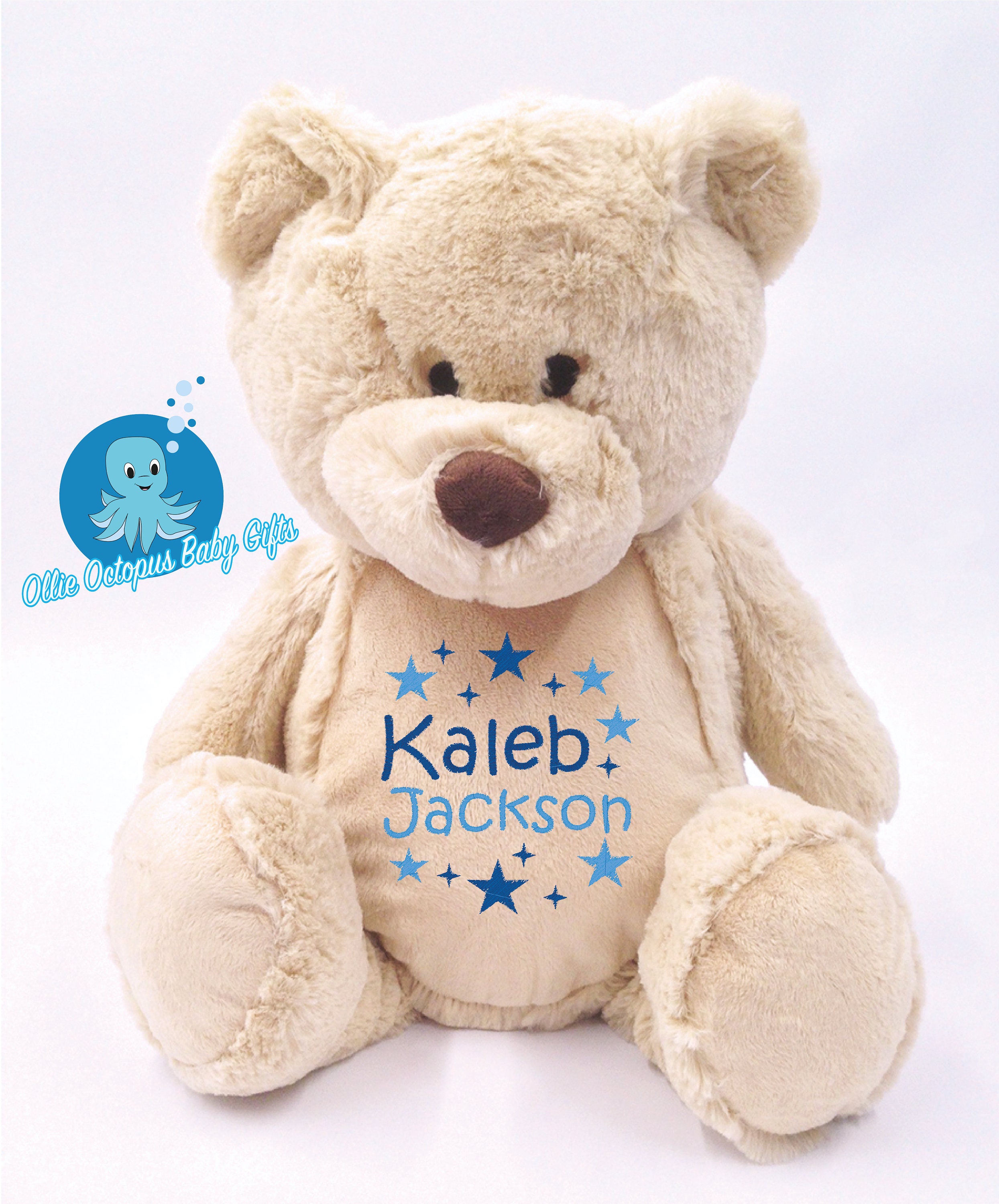 Personalised Teddy Bear Soft Toy, Personalised Teddy Bear, Personalised ...