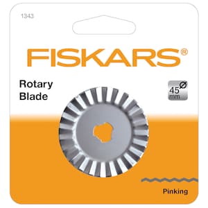 Fiskars 45mm Pinking Stainless Steel Replacement Rotary Cutter Blade