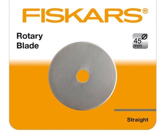 Fiskars 45 mm recht roestvrijstalen vervangend roterend snijmes