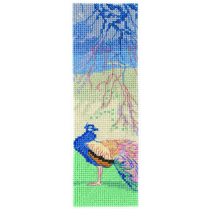 DMC British Museum When Winter Wanes Counted Cross Stitch Bookmark Kit