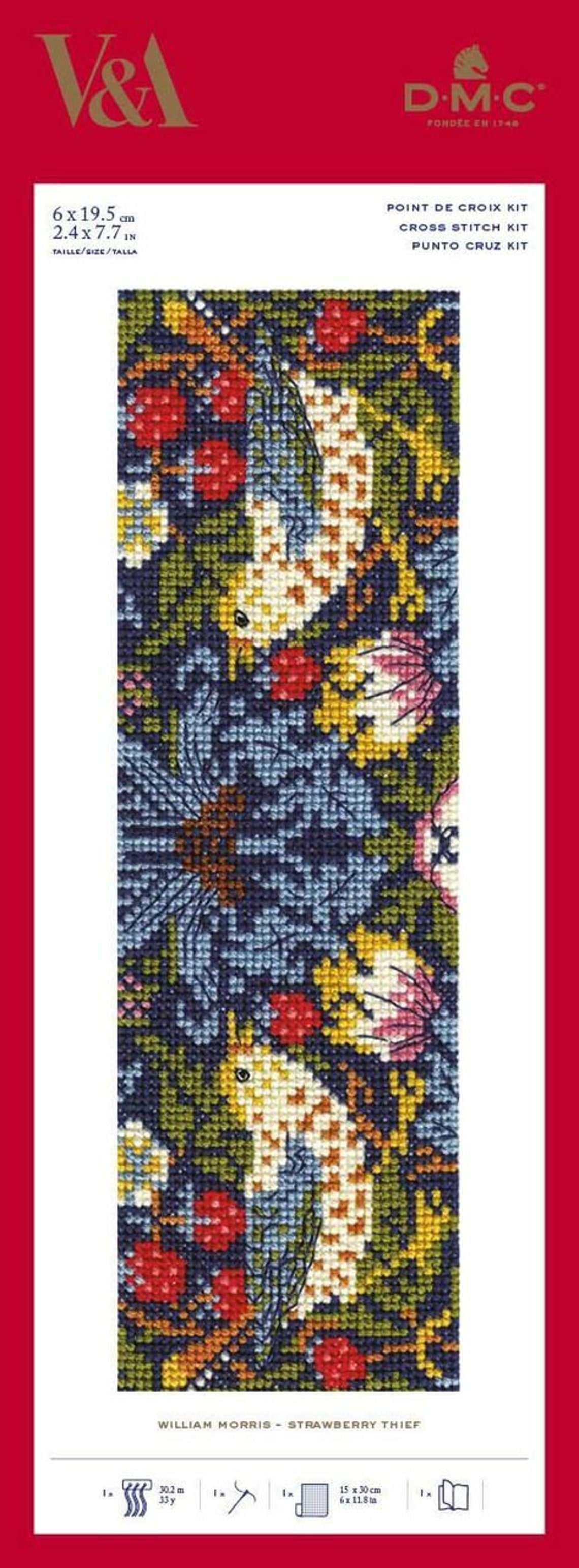 DMC Counted Cross Stitch Kit V&A Museum William Morris Etsy