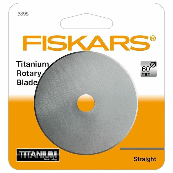 Fiskars 60mm Rotary Cutter Blades 5 Pack - Quilt In A Day - Foto 3