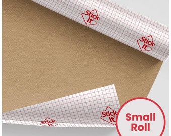 Adesivo in vinile goffrato Stick-it color oro metallizzato per paralumi, 1460 x 500 mm