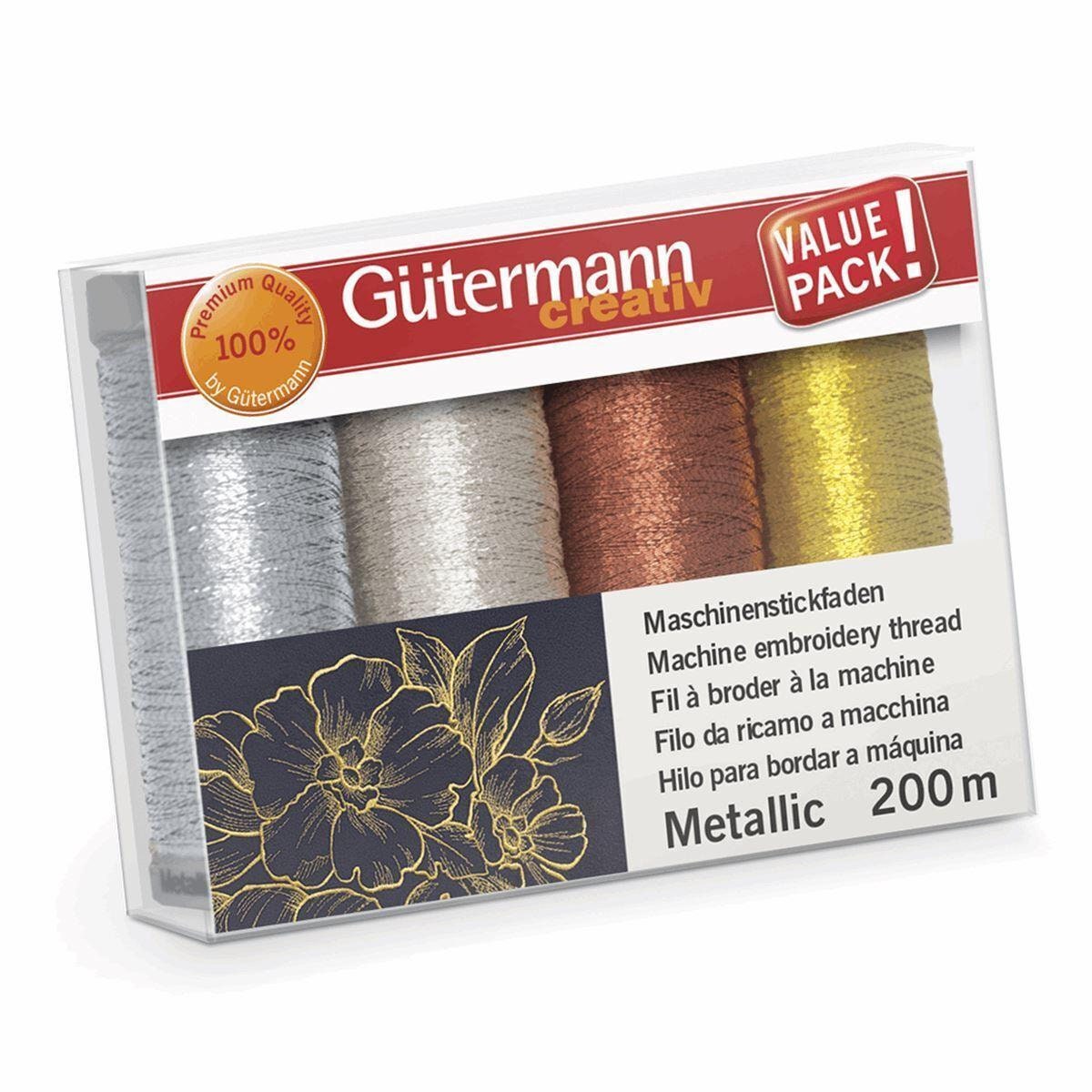 Orange and Yellow Variegated Cotton Thread, Gutermann Variegated Sulky  Cotton, Multicoloured Sewing and Embroidery Thread, Shade 4003, UK 