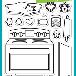 Lawn Fawn Sprinkled With Joy 4x6 Clear Stamp Set