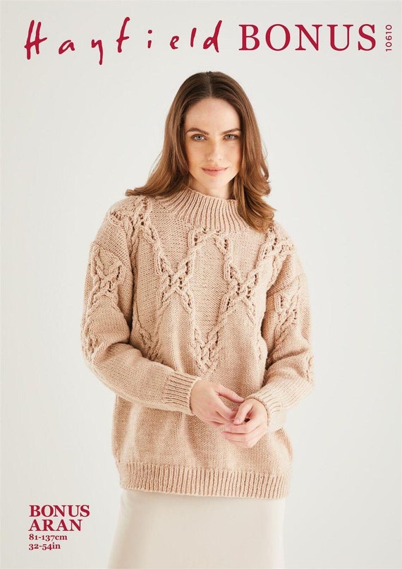Hayfield bonus aran knitting patterns sale