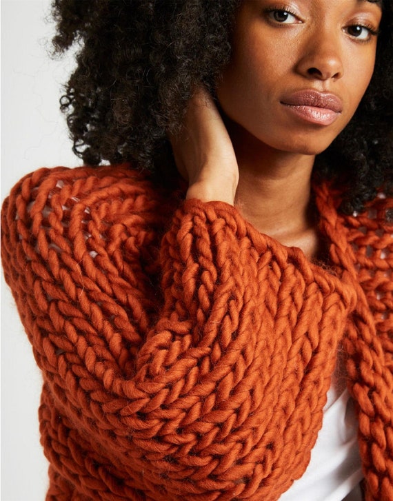 Watg Crazy Sexy Wool Pattern - Fearless Cardigan - Etsy