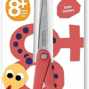 Fiskars linkshandige kinderschaar: 13 cm