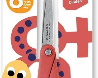 Fiskars Childrens Left Handed Scissors - 13cm