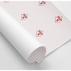 Pannello in PVC per produzione/riparazione di paralumi autoadesivi 1460 X 500 mm