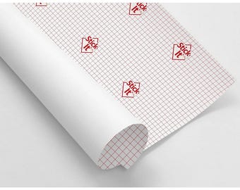 Fabricación/reparación de pantallas de lámpara autoadhesivas de PVC de 1460 x 500 mm