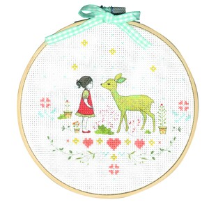 DMC Cross Stitch Kit - Nature Girl