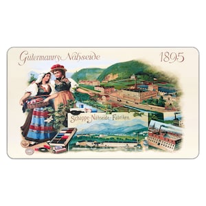 Gutermann Nostalgic &#39;1895&#39; Tin Set - Sew-All 100m Polyester Thread - 48 Colours